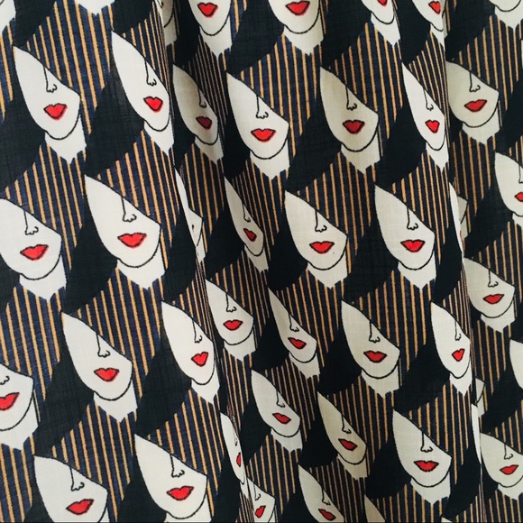 NWT ModCloth Frockshop A-Line Midi Skirt - Picture 3 of 6